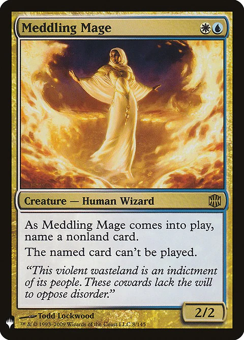 Meddling Mage | Inglés | NM | PLST