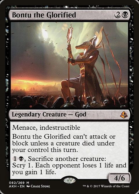Bontu the Glorified | Inglés | NM | AKH