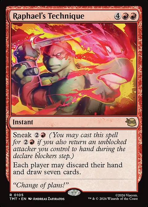 Raphael's Technique (foil) | Inglés | NM | TMT