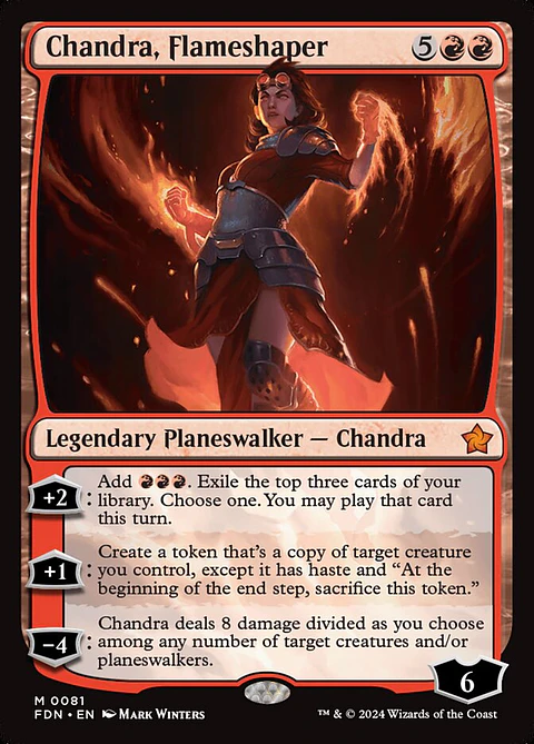 Chandra, Flameshaper | Inglés | NM | FDN