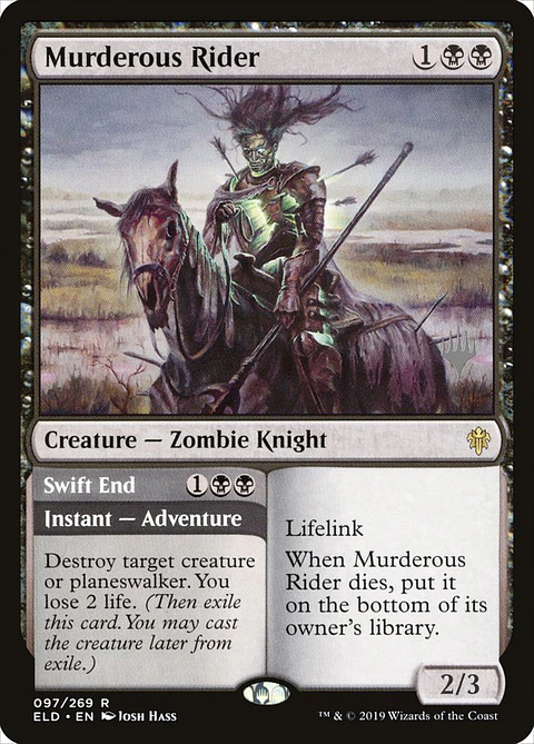 Murderous Rider // Swift End | Inglés | NM | PELD
