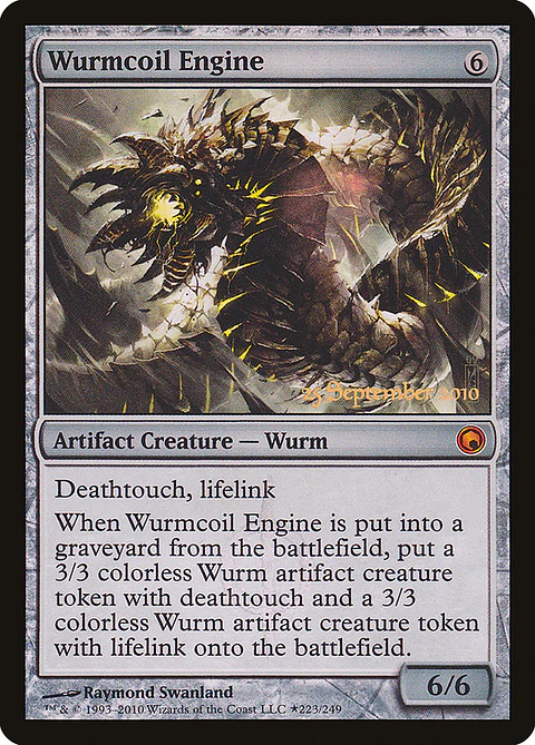 Wurmcoil Engine (Launch foil) | Inglés | NM | PSOM