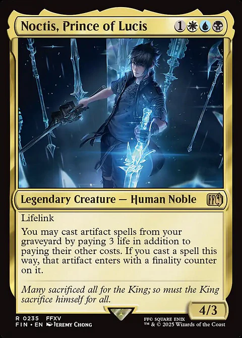 Noctis, Prince of Lucis | Inglés | NM | FIN