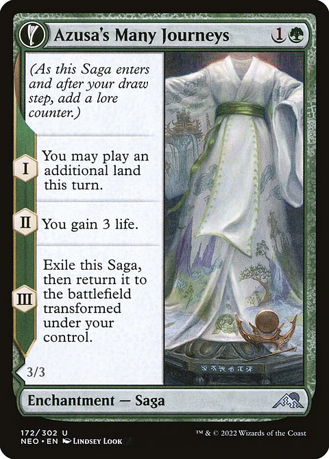 Azusa's Many Journeys // Likeness of the Seeker (foil) | Inglés | NM | NEO