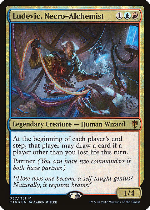 Ludevic, Necro-Alchemist (foil) | Inglés | NM | C16