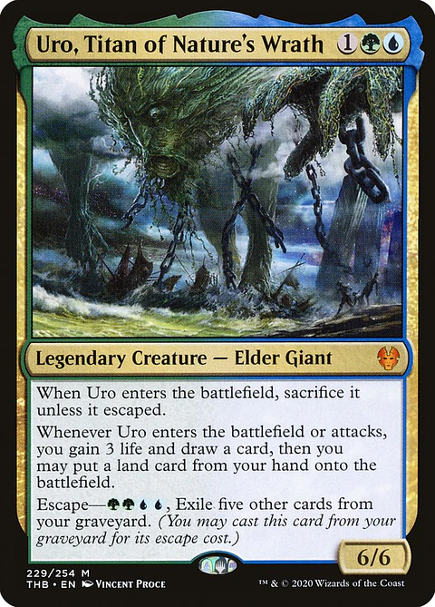 Uro, Titan of Nature's Wrath (foil) | Inglés | NM | THB