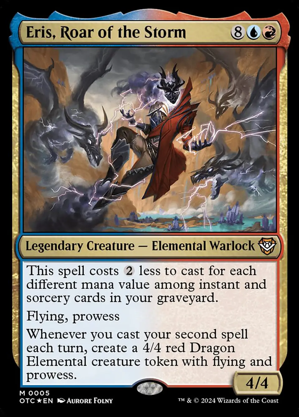 Eris, Roar of the Storm (foil) | Inglés | NM | OTC 1
