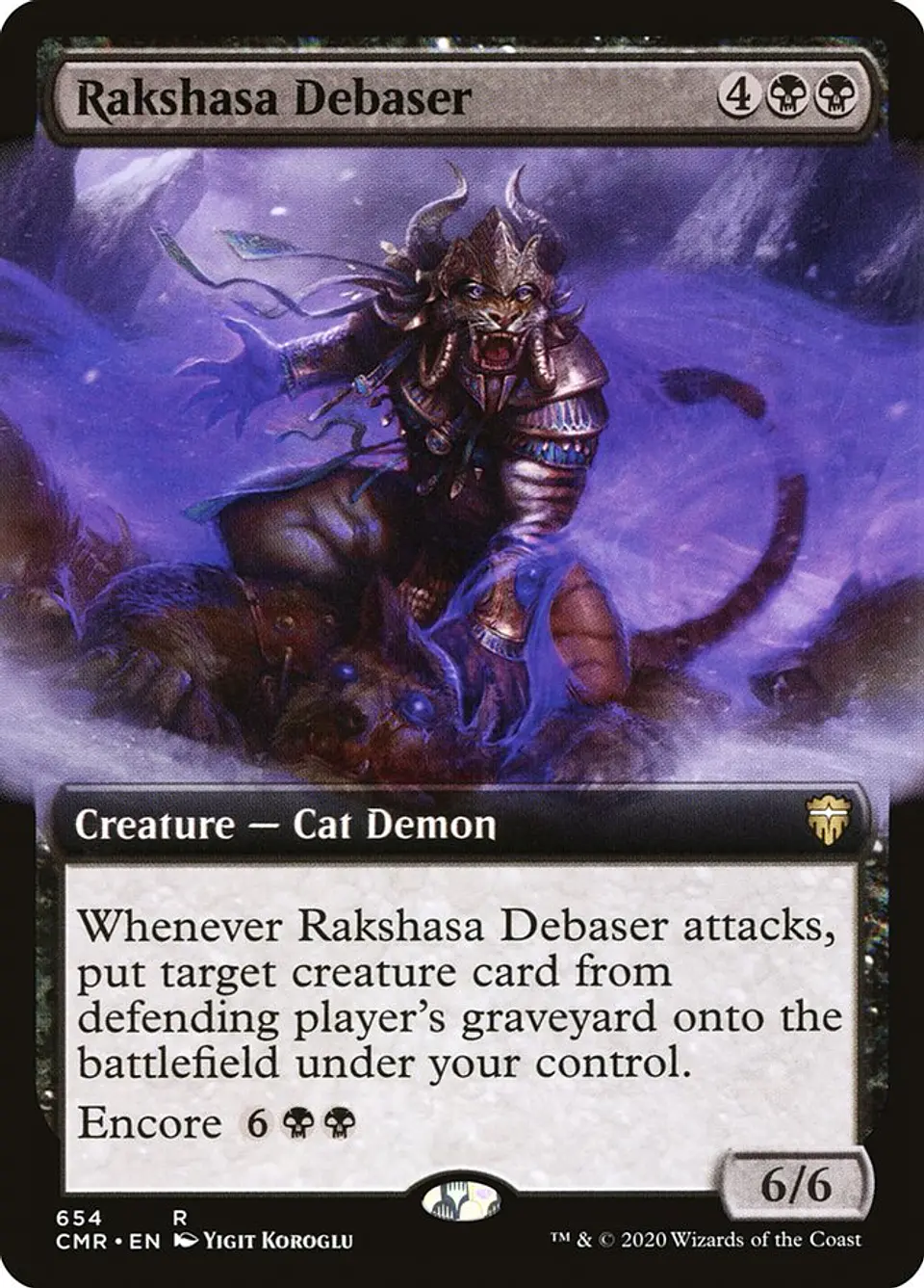 Rakshasa Debaser (Extended Art) | Inglés | NM | CMR 1