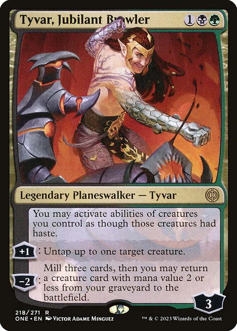 Tyvar, Jubilant Brawler (foil) | Inglés | NM | ONE