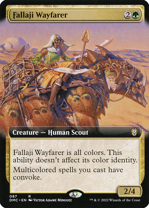 Fallaji Wayfarer (Extended Art) | Inglés | NM | DMC