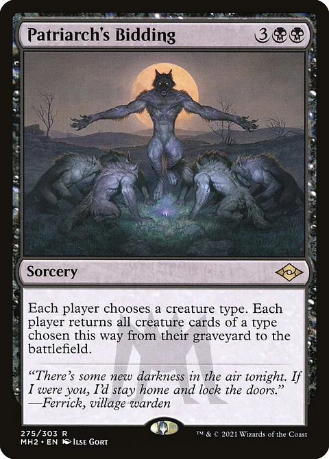 Patriarch's Bidding | Inglés | NM | MH2