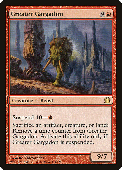 Greater Gargadon | Inglés | NM | MMA