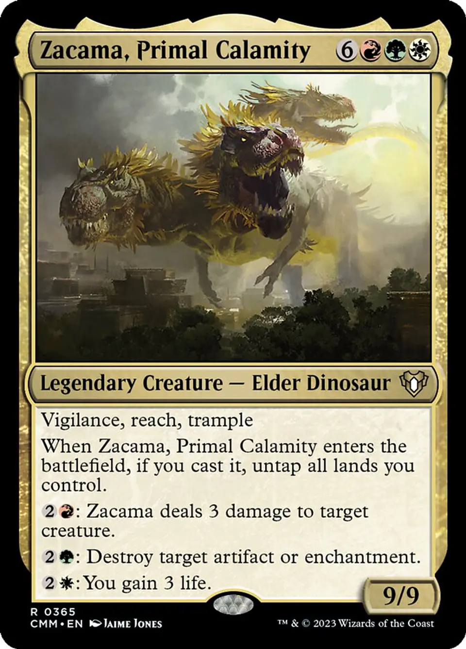 Zacama, Primal Calamity | Inglés | NM | CMM 1