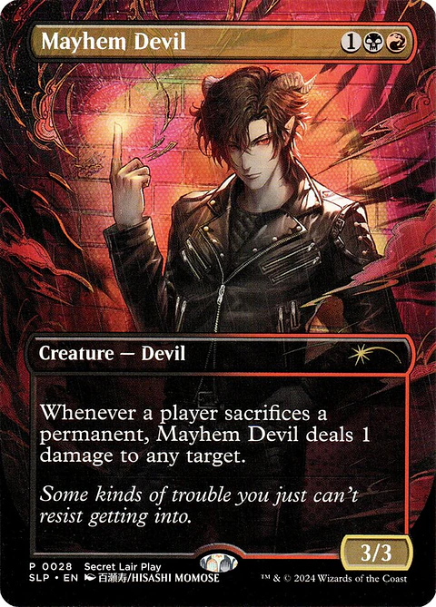 Mayhem Devil (Borderless) | Inglés | NM | SLP