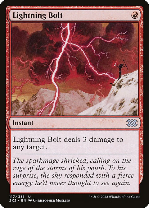 Lightning Bolt | Inglés | NM | 2X2