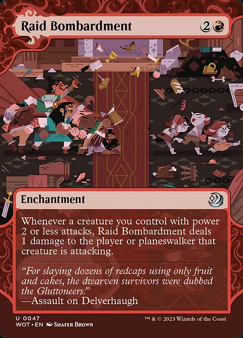 Raid Bombardment (Showcase foil) | Inglés | NM | WOT