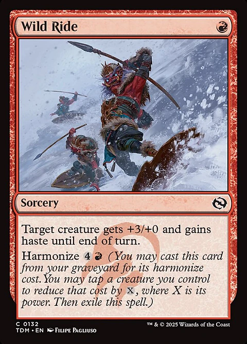 Wild Ride (foil) | Inglés | NM | TDM