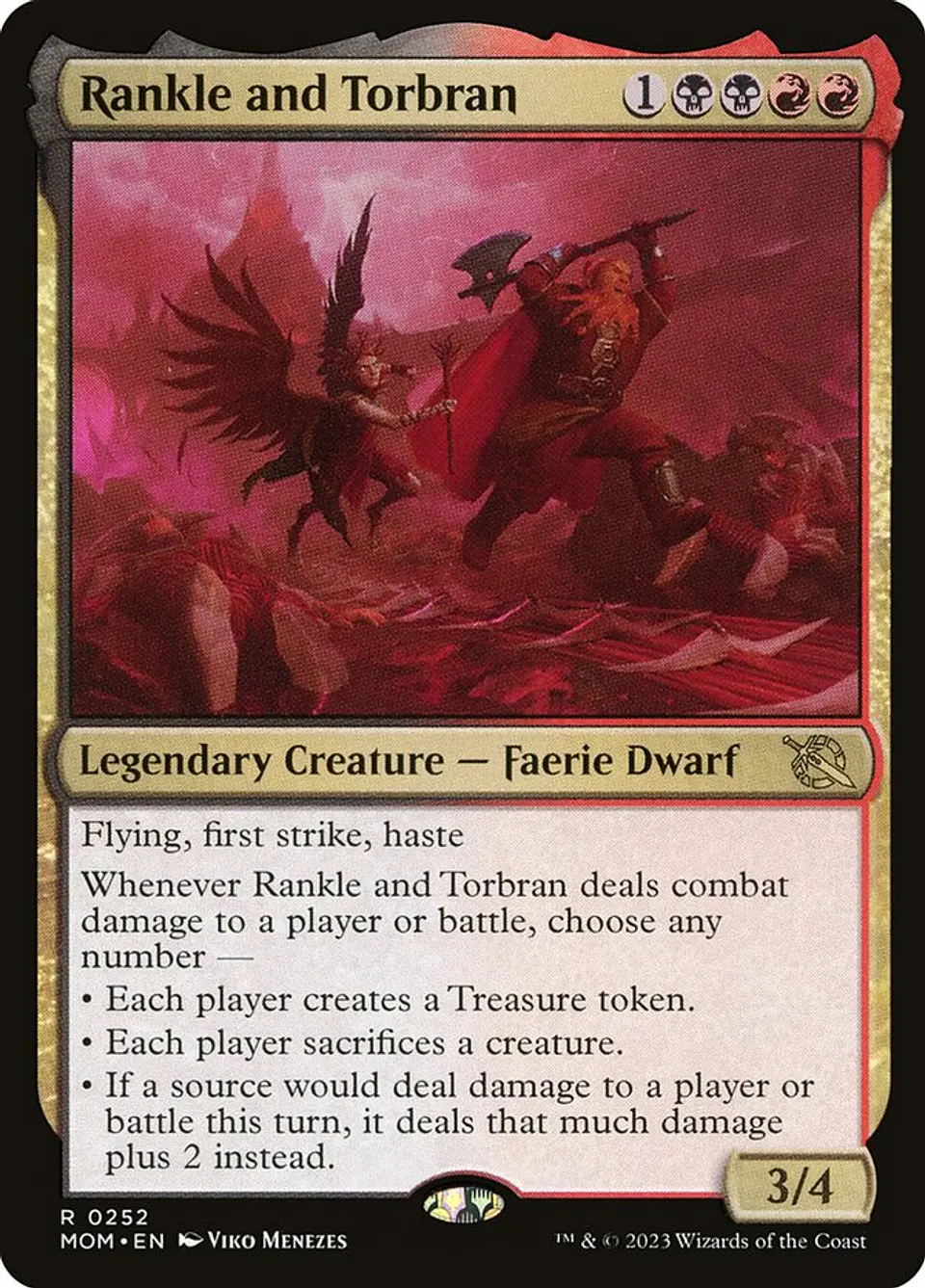 Rankle and Torbran | Inglés | NM | MOM 1