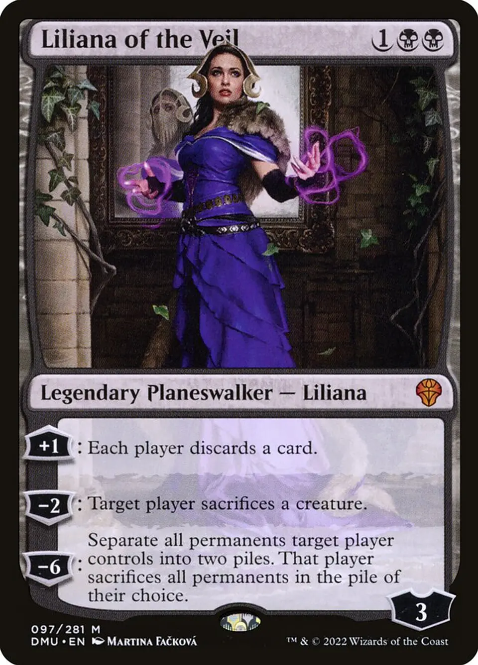 Liliana of the Veil (foil) | Inglés | NM | DMU 1