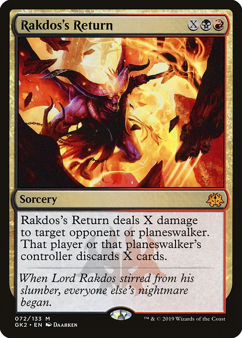 Rakdos's Return | Inglés | NM | GK2