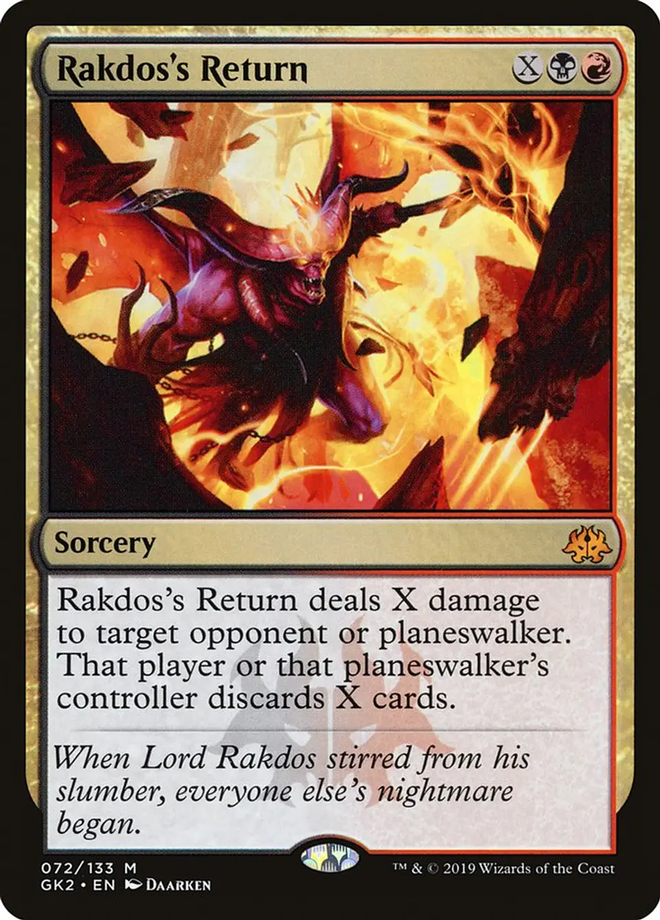 Rakdos's Return | Inglés | NM | GK2 1