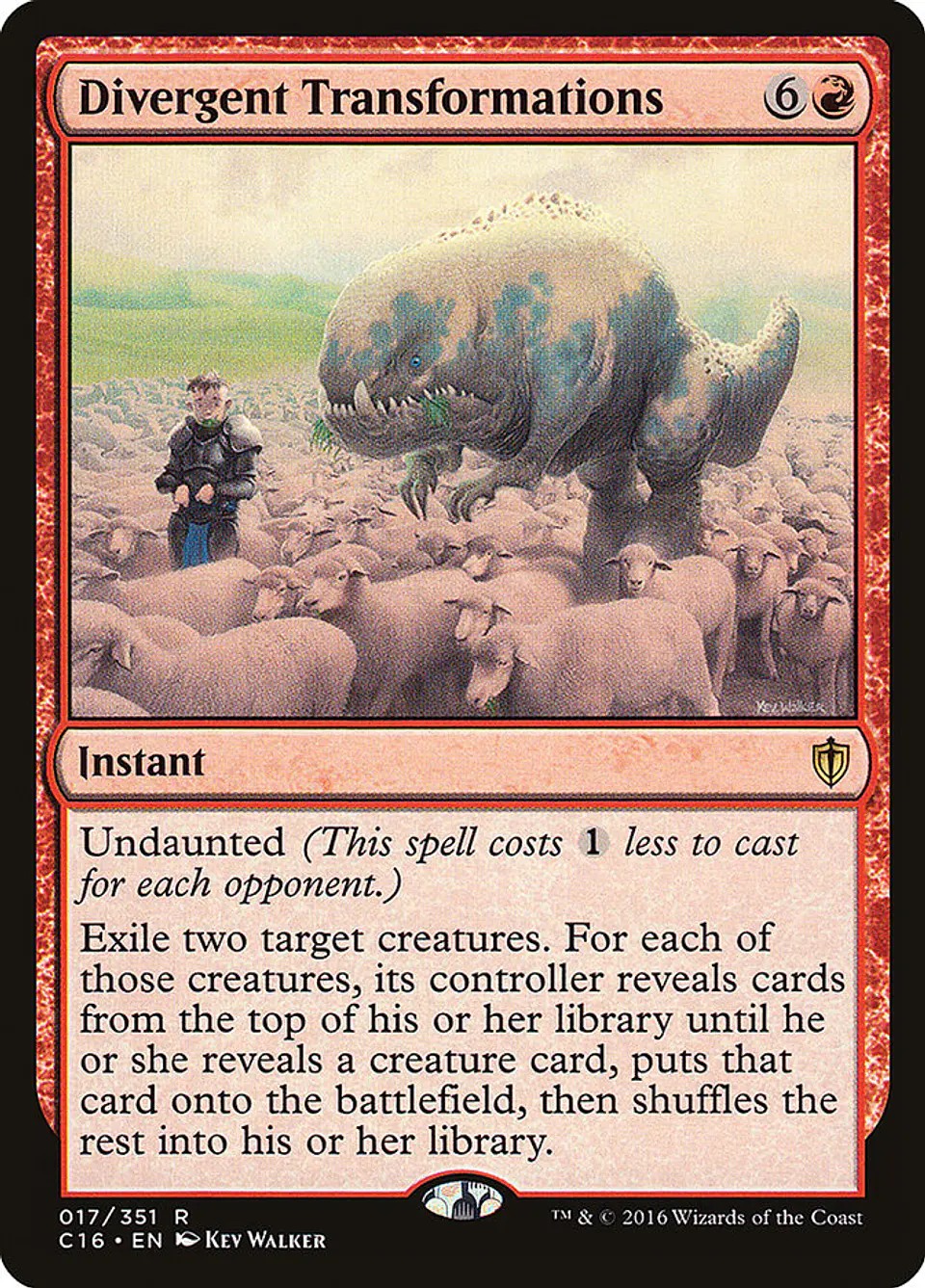 Divergent Transformations | Inglés | NM | C16 1