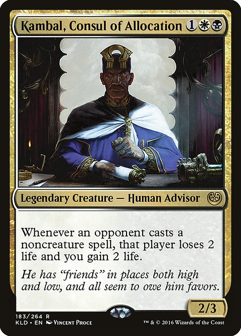 Kambal, Consul of Allocation | Inglés | NM | KLD