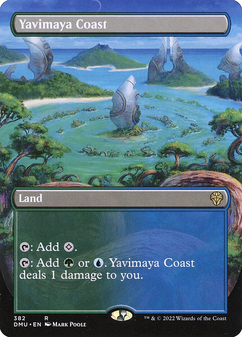 Yavimaya Coast (Borderless) | Inglés | NM | DMU
