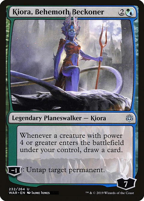 Kiora, Behemoth Beckoner | Inglés | NM | WAR