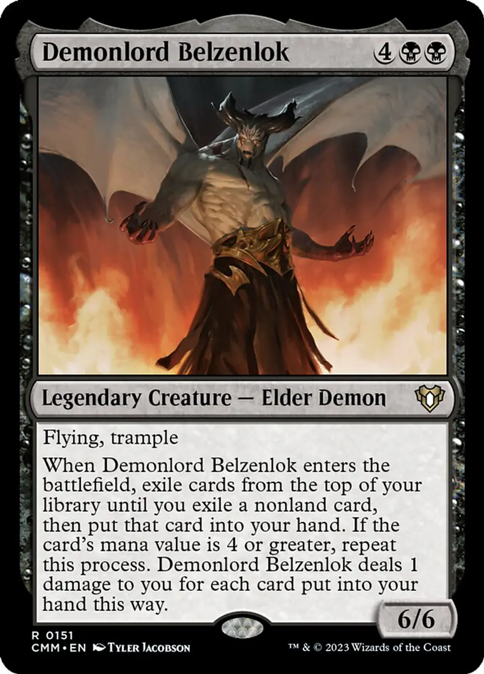 Demonlord Belzenlok (foil) | Inglés | NM | CMM 1