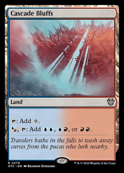 Cascade Bluffs | Inglés | NM | OTC