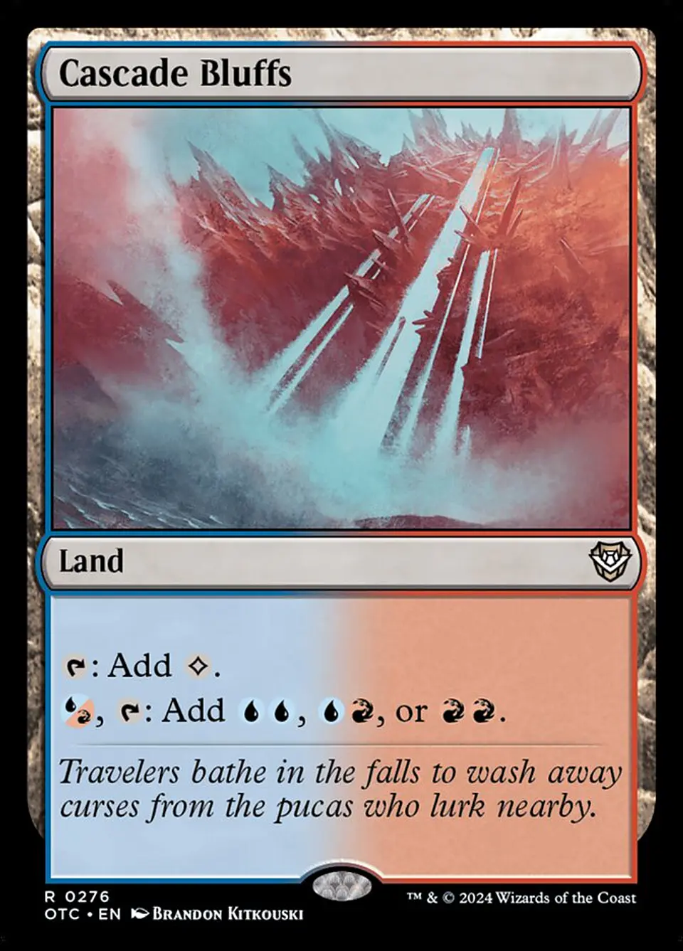 Cascade Bluffs | Inglés | NM | OTC 1