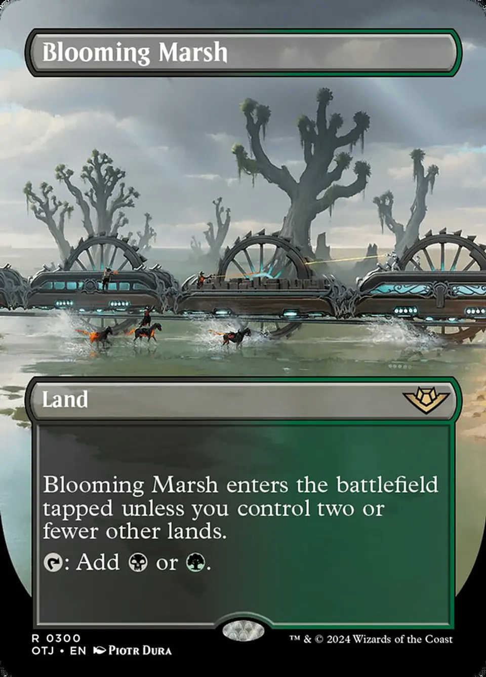 Blooming Marsh (Borderless foil) | Inglés | NM | OTJ 1