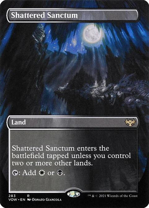 Shattered Sanctum (Borderless) | Inglés | NM | VOW
