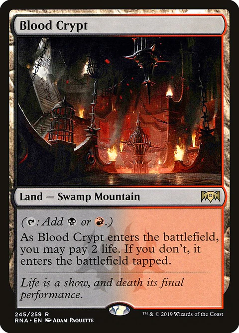 Blood Crypt | Inglés | NM | RNA