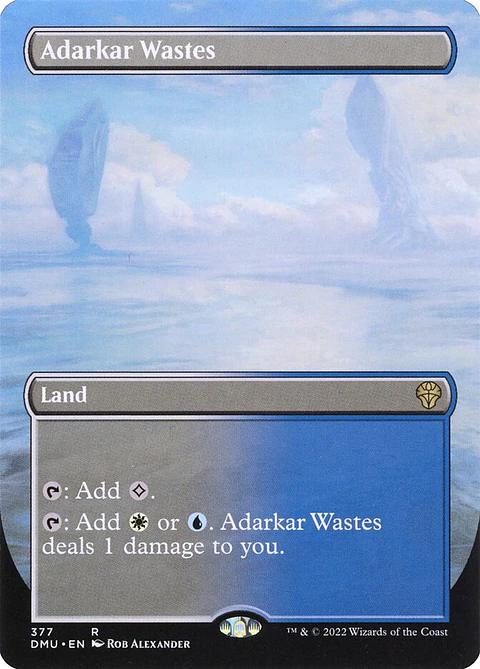 Adarkar Wastes (Borderless) | Inglés | NM | DMU