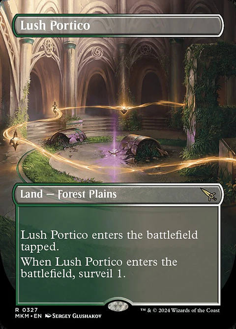 Lush Portico (Borderless) | Inglés | NM | MKM