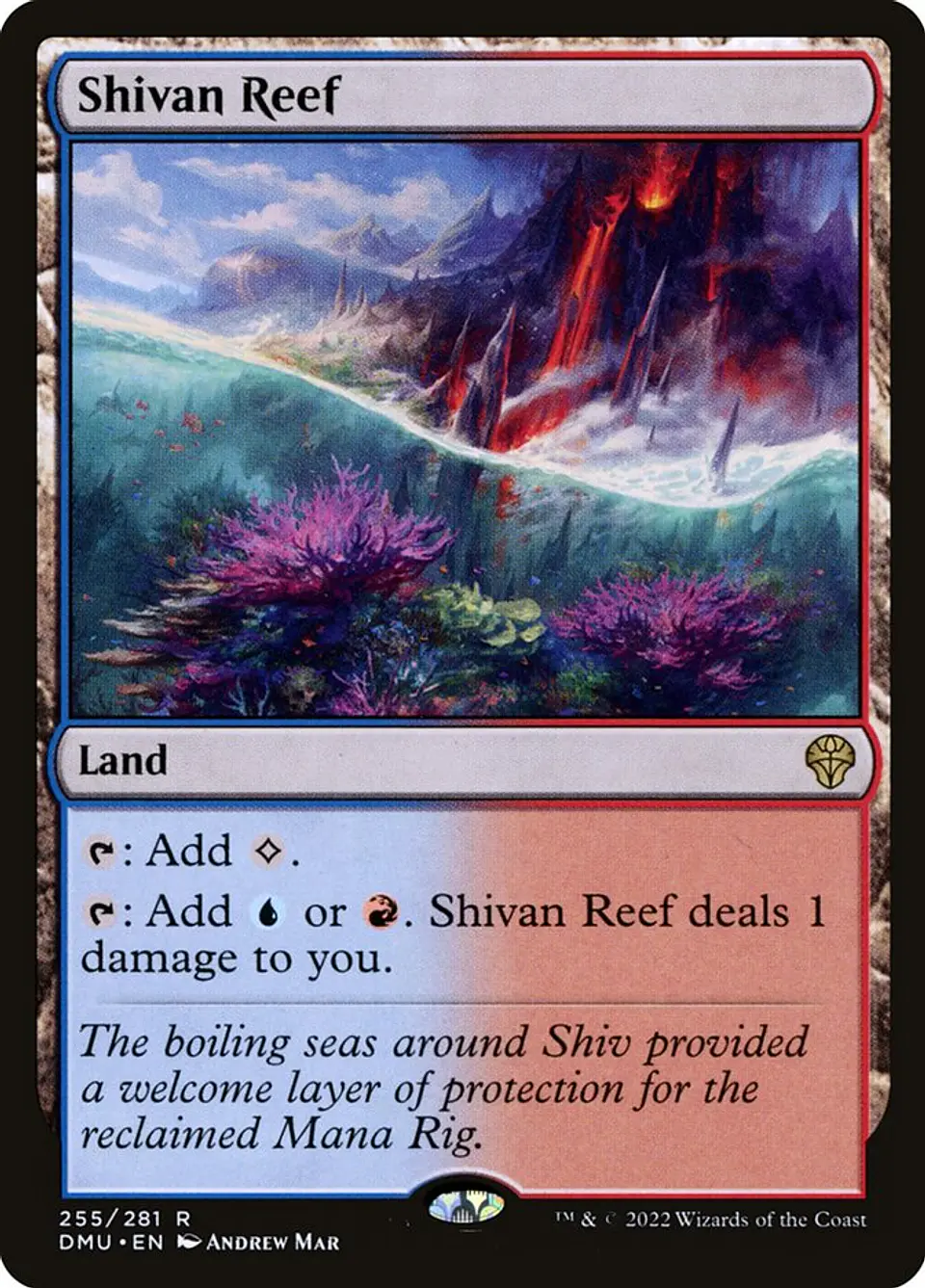 Shivan Reef | Inglés | NM | DMU 1