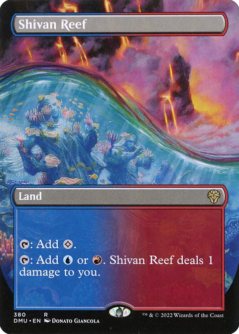 Shivan Reef (Borderless) | Inglés | NM | DMU