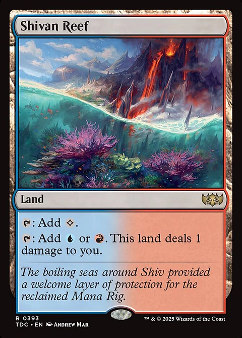 Shivan Reef | Inglés | NM | TDC