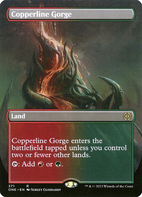 Copperline Gorge (Borderless) | Inglés | NM | ONE