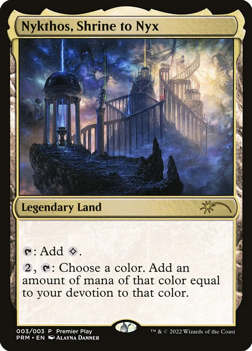 Nykthos, Shrine to Nyx | Inglés | NM | PPRO 1