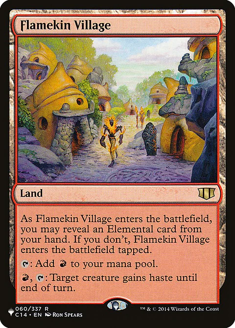 Flamekin Village | Inglés | NM | PLST