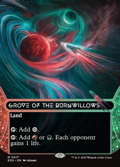 Grove of the Burnwillows (Borderless) | Inglés | NM | EOS