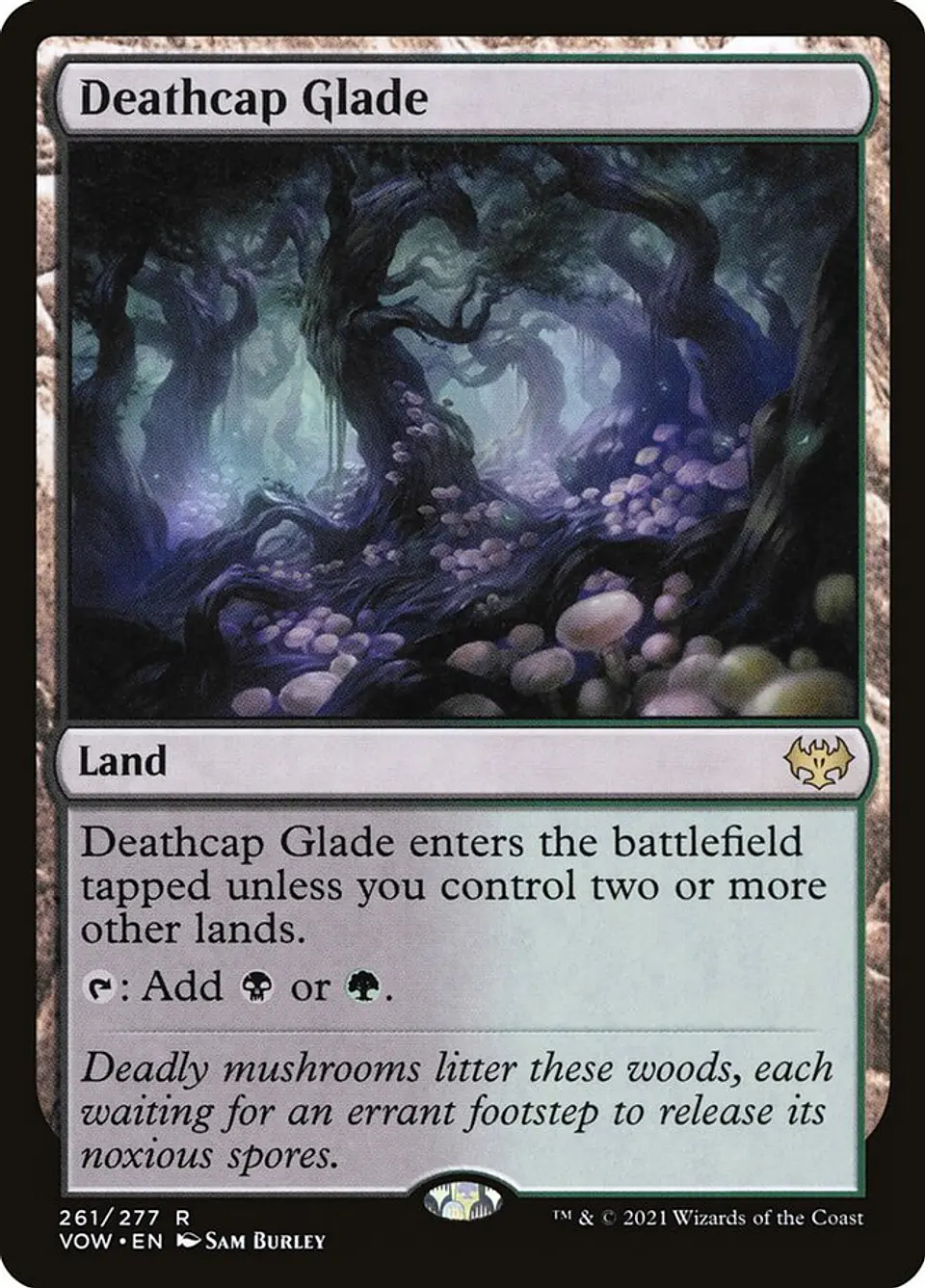 Deathcap Glade (foil) | Inglés | NM | VOW 1