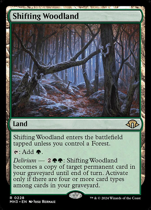 Shifting Woodland | Inglés | NM | MH3