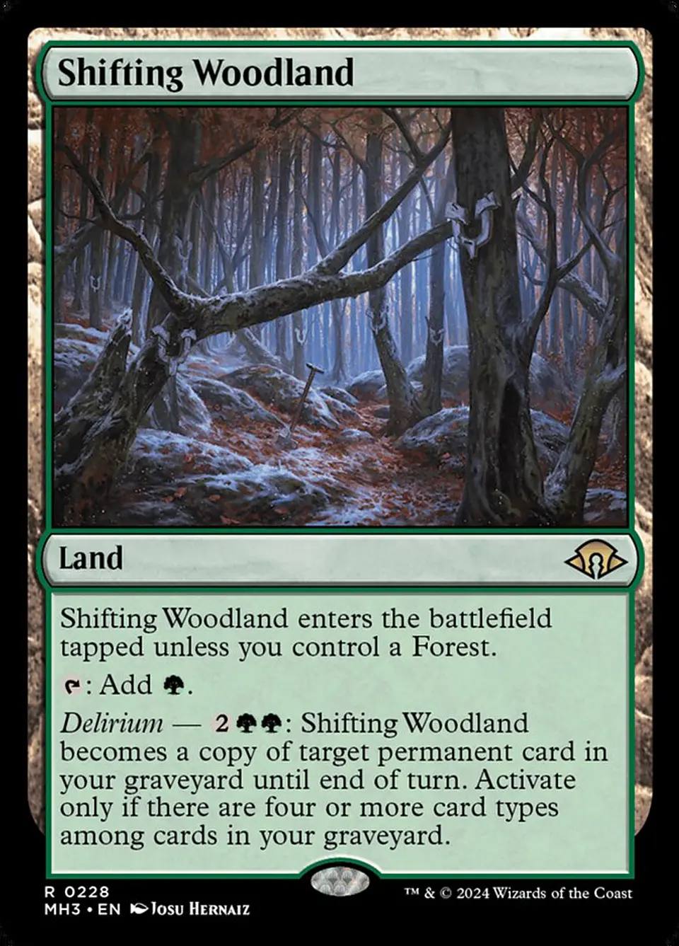 Shifting Woodland | Inglés | NM | MH3 1