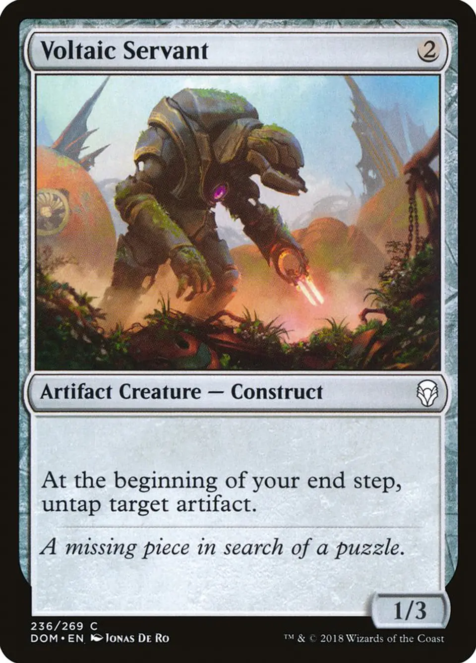 Voltaic Servant | Inglés | NM | DOM 1