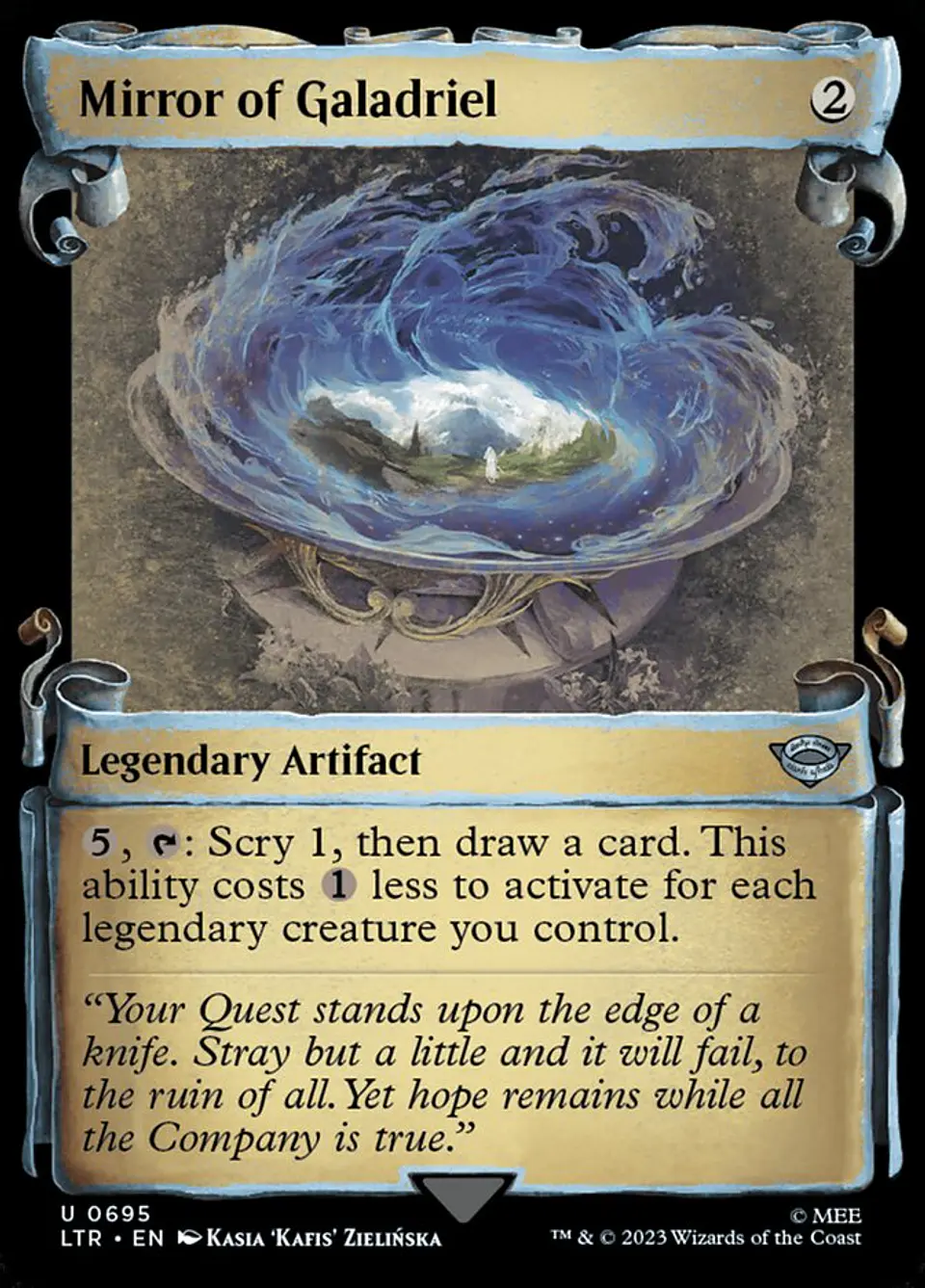 Mirror of Galadriel (Showcase foil) | Inglés | NM | LTR 1