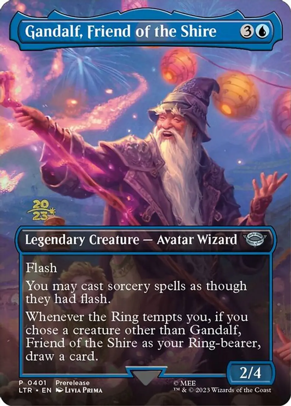 Gandalf, Friend of the Shire (Launch foil) | Inglés | NM | PLTR 1